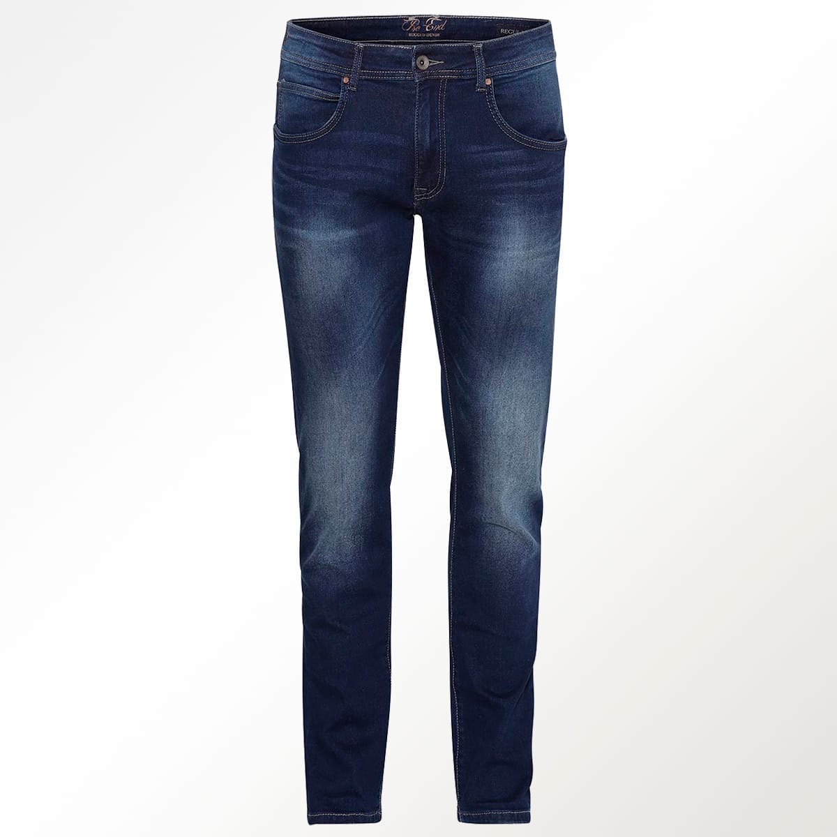 Robbie Performance Jeans m. super stretch - blå - Billede 4