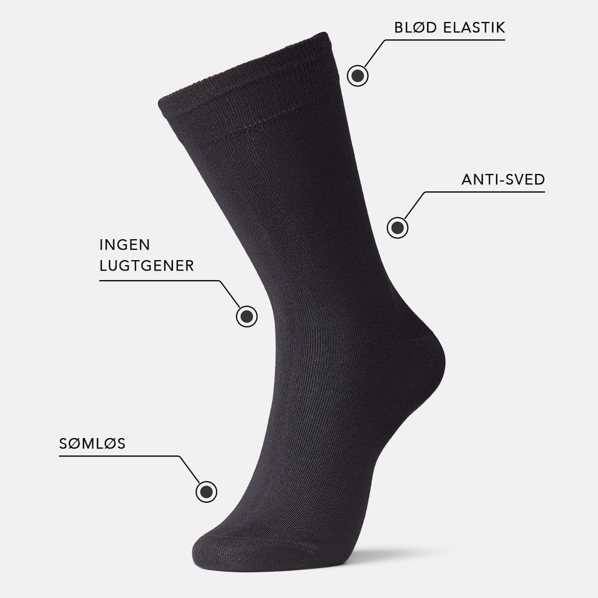 21 par IQ Sox premium bambusstrømper - storkøb - Billede 4
