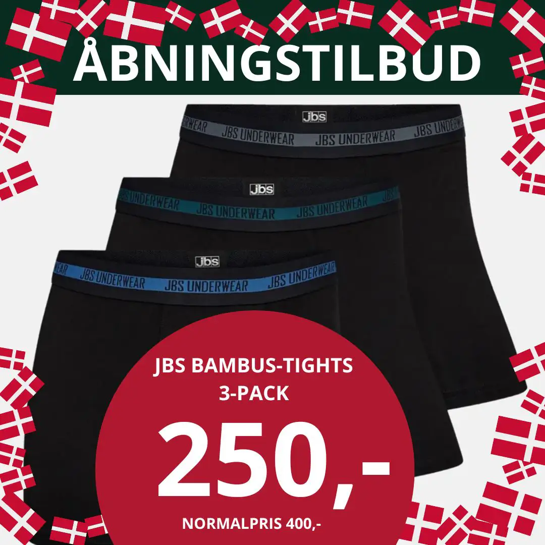 Åbningstilbud - JBS bambustights - 250 kopier