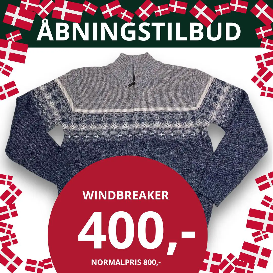 Åbningstilbud - Windbreaker v1 - 400 kopier
