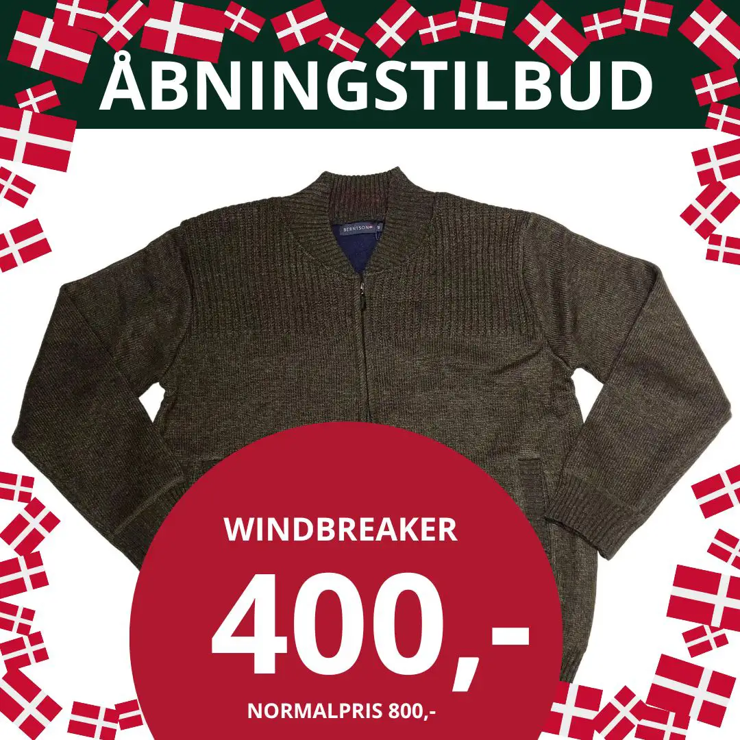 Kopi af Åbningstilbud - Windbreaker v2 - 400 kopier