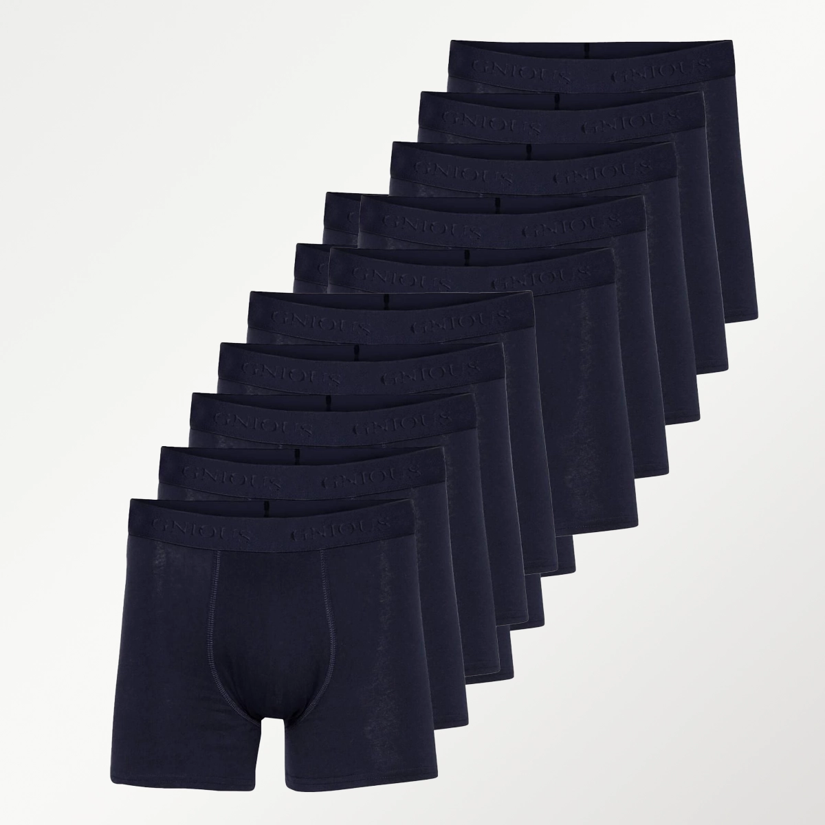 Gnious bambus Trunk-Tights 15-pack - Sort/Navy - Billede 5