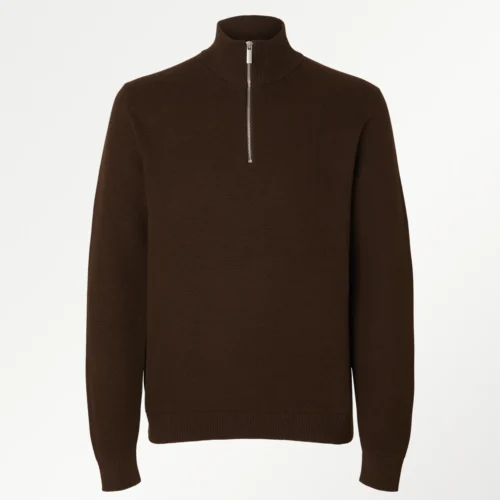 Selected Dane Zip Strik (flere farver)