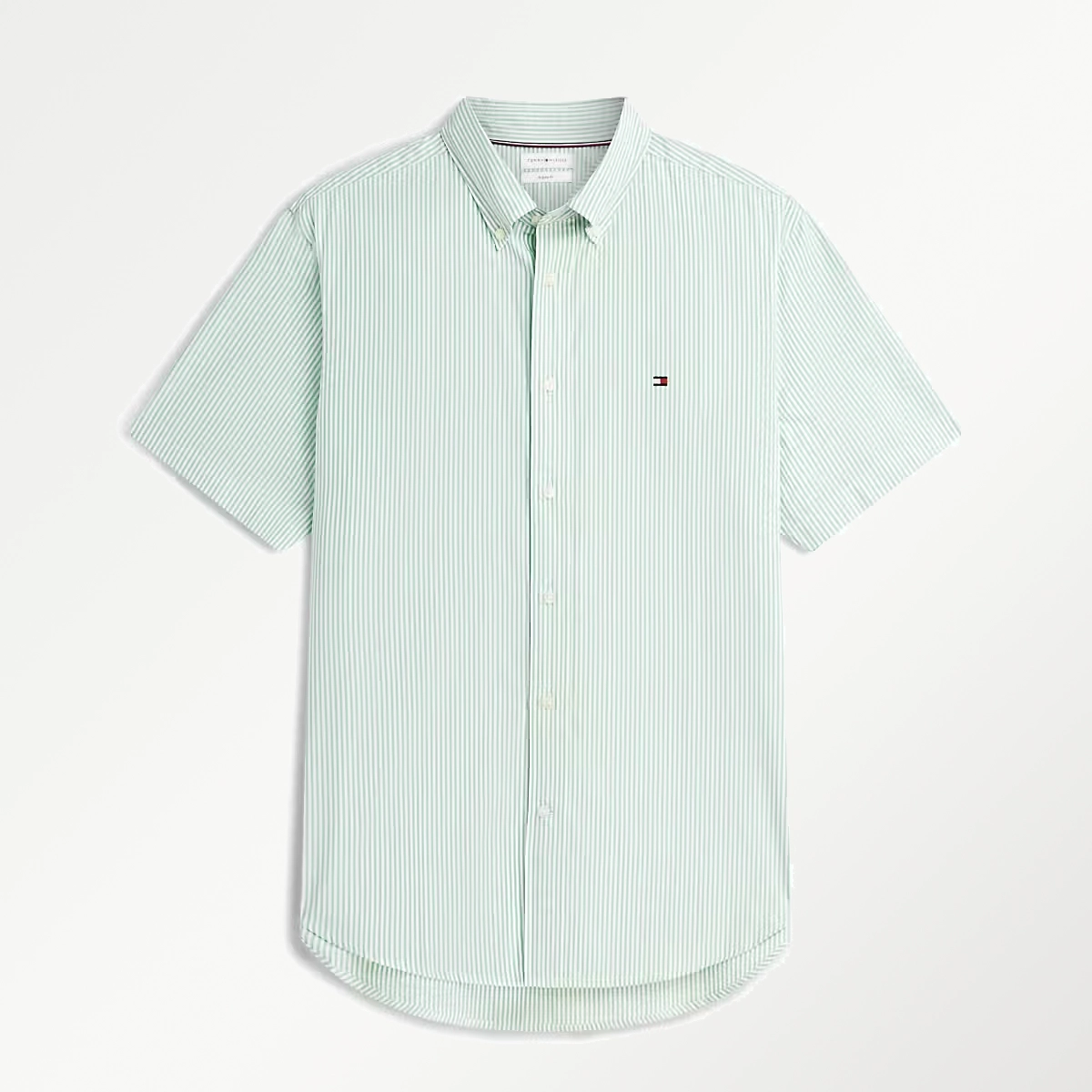 Tommy Hilfiger Stribet Poplin Skjorte - Billede 2