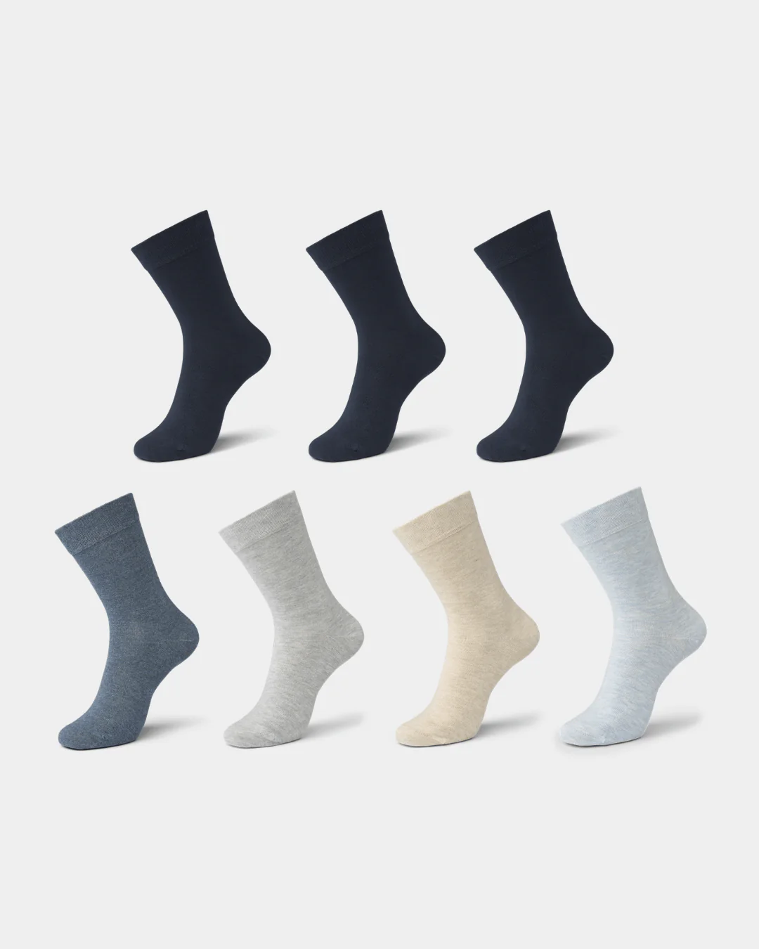 IQ Sox 7pack Bambus Sokker (mix farver)