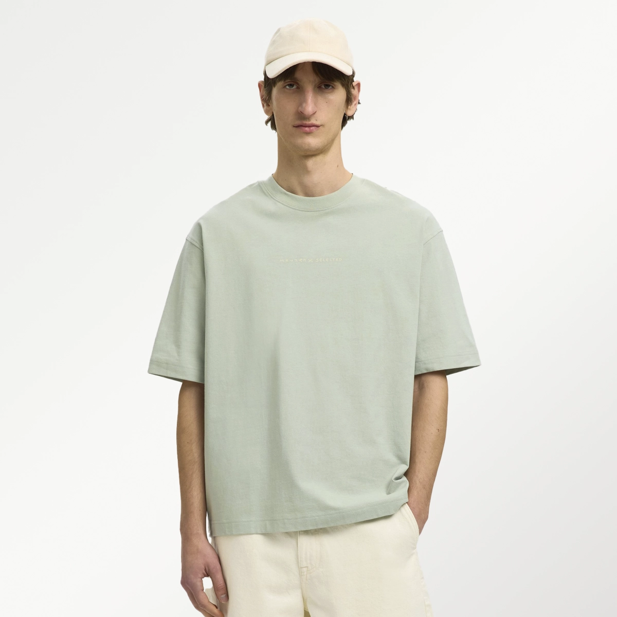 Selected T-shirt m. rygprint - relaxed fit (flere farver) - Billede 2