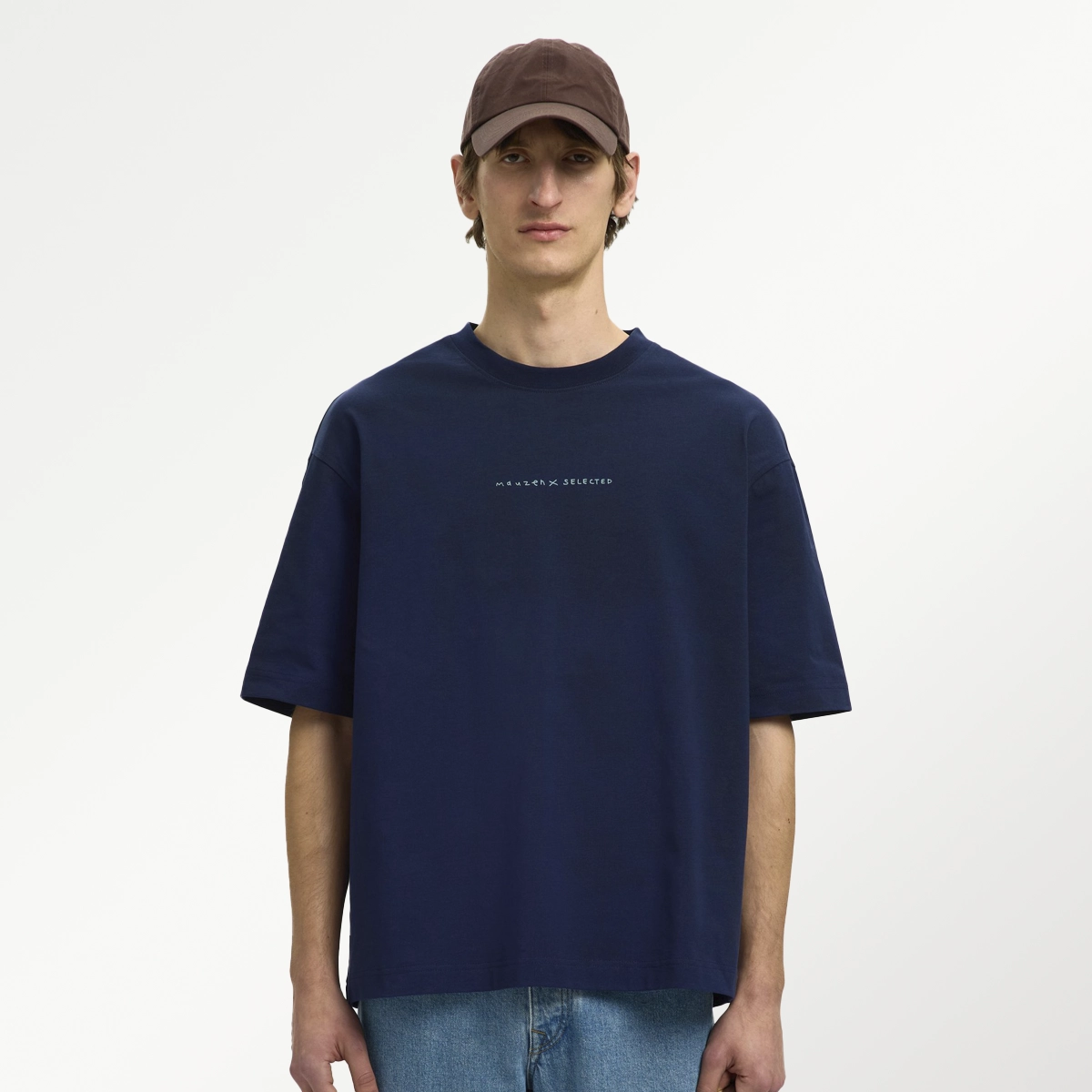 Selected T-shirt m. rygprint - relaxed fit (flere farver) - Billede 4