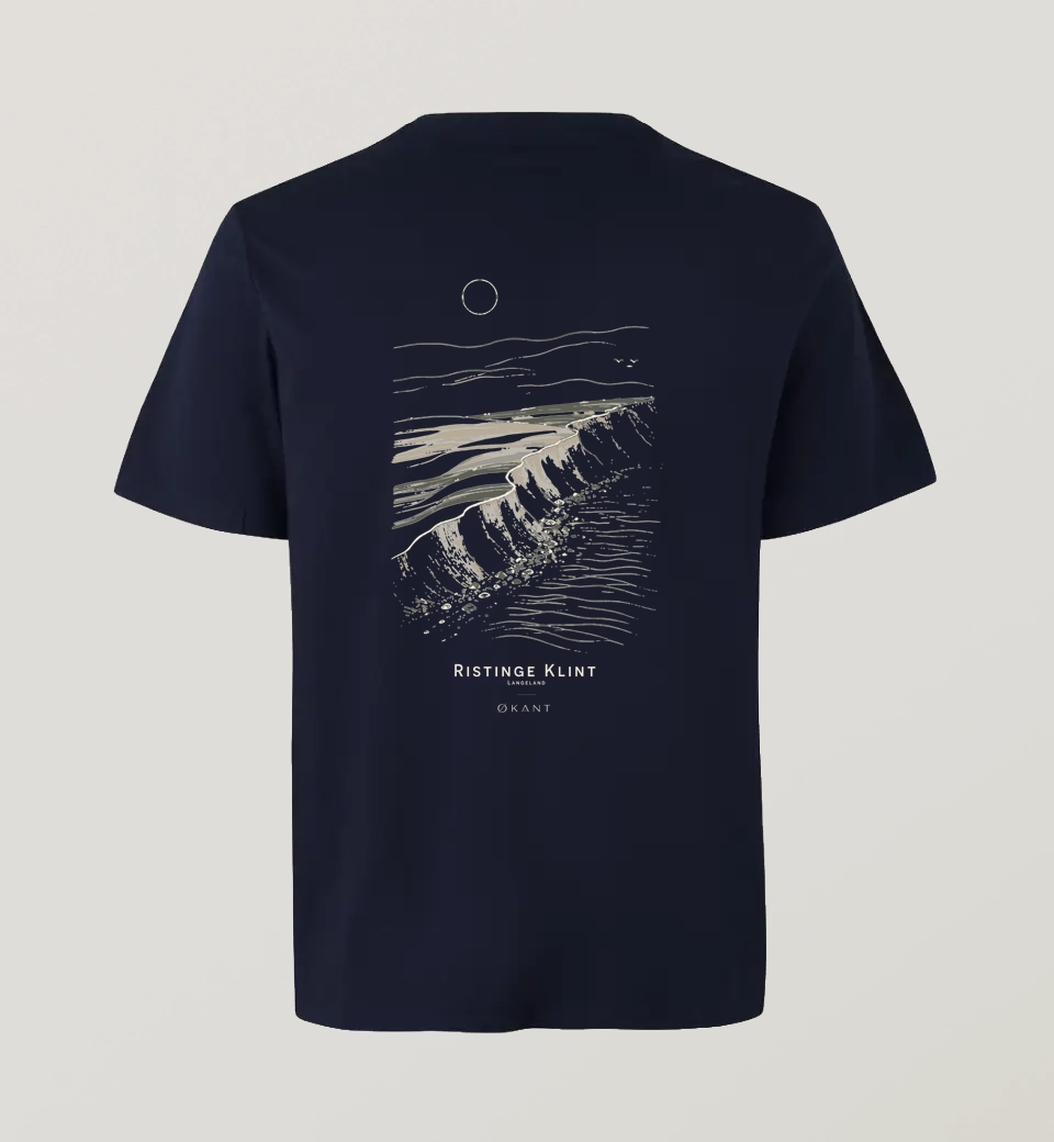 ØKANT Ristinge Klint T-shirt m. rygprint (flere farver) - Billede 5