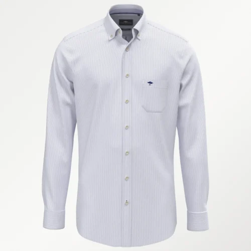 Fynch Hatton Oxford Stribet Skjorte