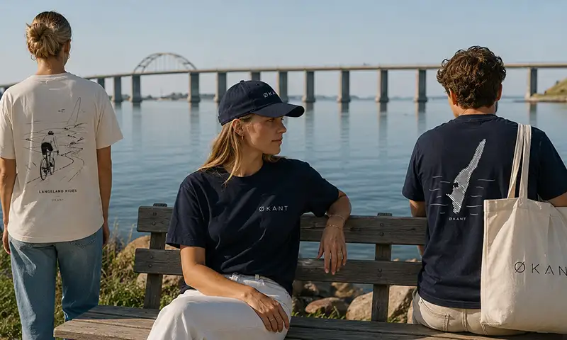 Nyt brand - økant. Udviklet af Tøjmanden Langeland