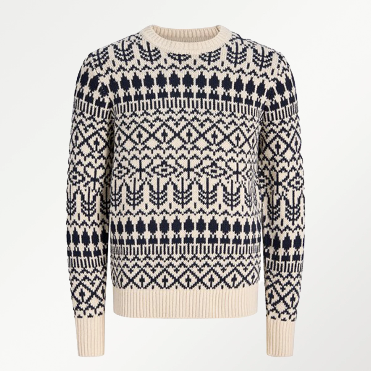 Jack & Jones mønstret Strik