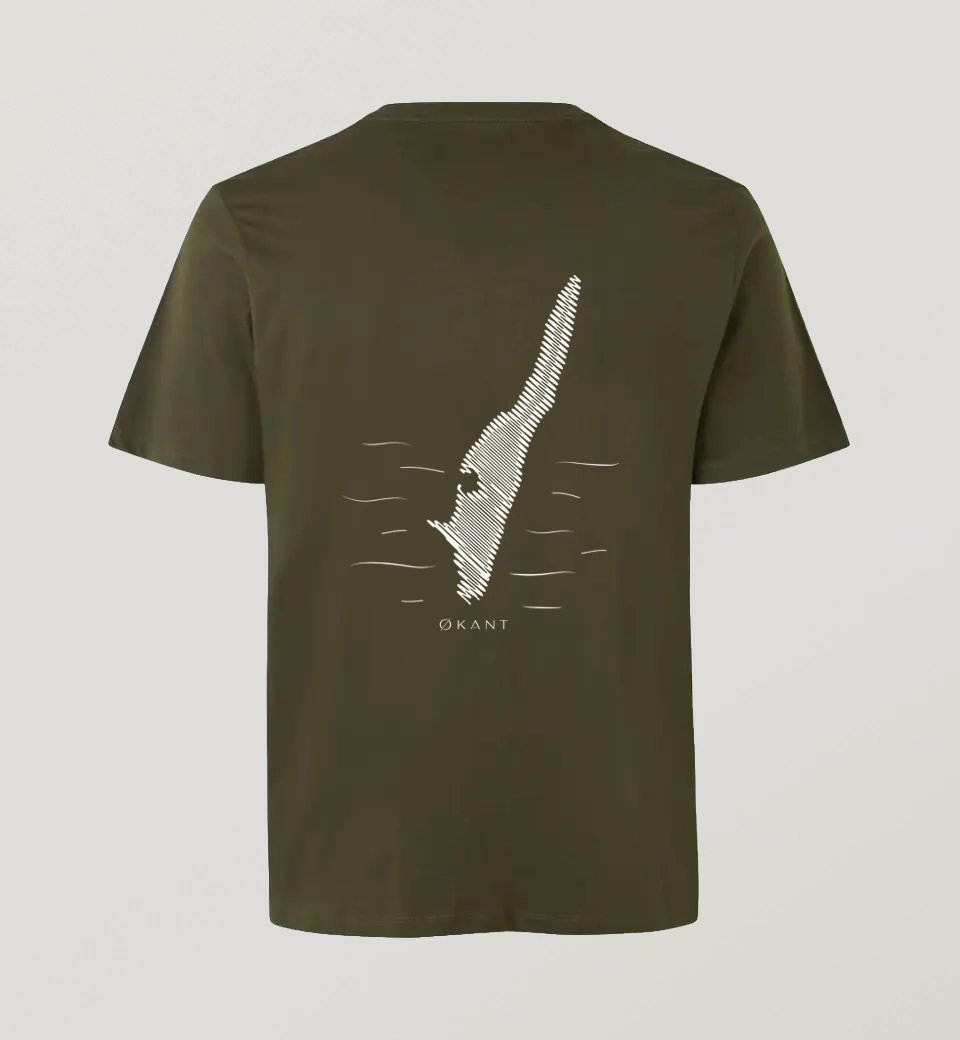 ØKANT Langeland T-shirt m. rygprint (flere farver) - Billede 7