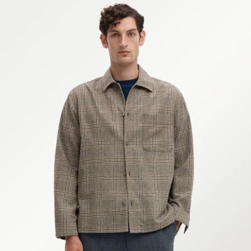 Selected Uld Skjorte Overshirt