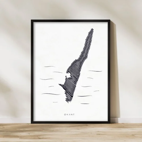 ØKANT Langeland A3 Plakat