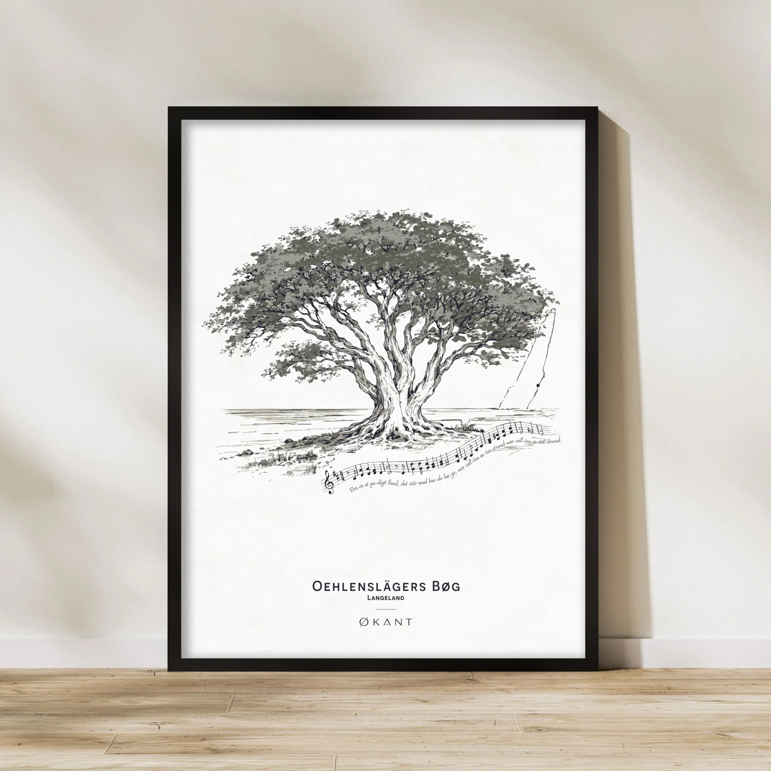 ØKANT Oehlenschlägers Bøg A3 Plakat