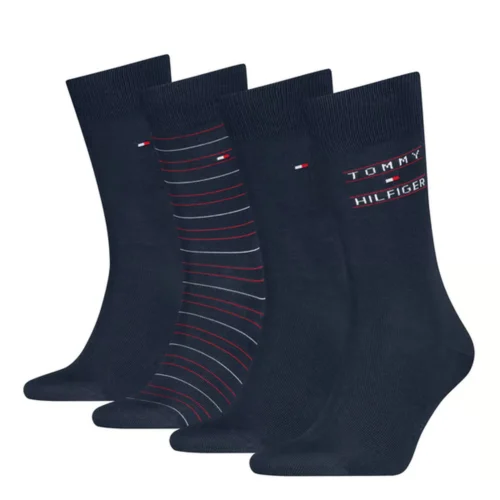 Tommy Hilfiger Sokker i Gaveæske 4-pak (flere farver)