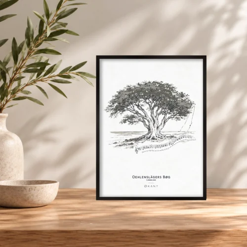 ØKANT Oehlenschlägers Bøg A5 plakat