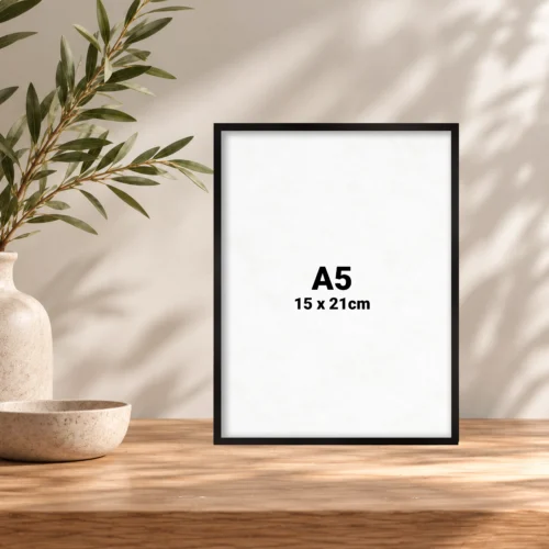 ØKANT træramme til A5-plakat